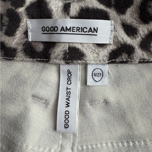 Good American Animal Print Pants size 27 - Picture 4 of 6